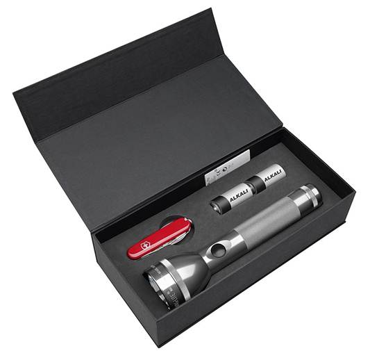 Mag-Lite 2C plus nožík VICTORINOX s 8. funkciami